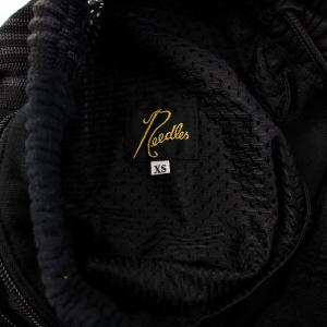 Needles STUDIOUS別注トラックパンツ ジャージ クロップド パピヨン刺繍 XS ブラック MR447 /KH