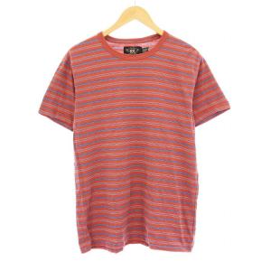 ラルフローレン Tシャツ カットソー 半袖 ボーダー M ブラウン 782929529001 /KH