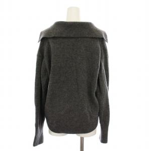 JOURNAL STANDARD 24AW MUSIC スキッパープルオーバー ニット セーター 長袖 カシミヤ混 グレー 24080400922030