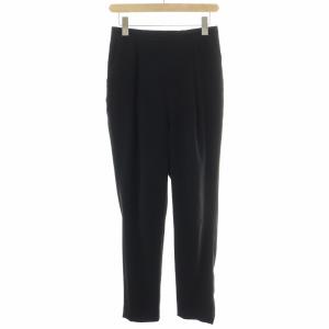 TROUSERS ゴムジョッパースイージーパンツ スラックス タック ウエストゴム ストレッチ 40 黒