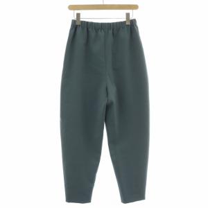 ENFOLD EGG PANTS エッグパンツ スラックス イージー ウエストゴム ストレッチ 38 青 ブルー 300FA231-1770