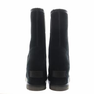 UGG australia クラシックフェム Classic Femme Short ムートンブーツ ショートブーツ 23.5cm 黒 ブラック 1104611