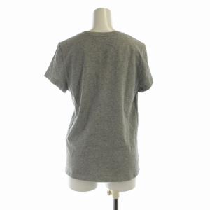 A.P.C. Tシャツ カットソー ロゴ プリント 半袖 S グレー 23212-1-90351