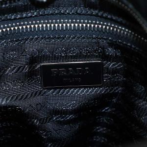 PRADA トライアングルロゴ ショルダーバッグ スカル ナイロン ブラック VA0859