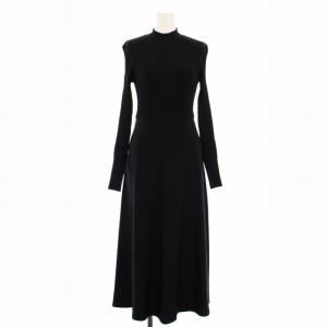 ワンピース theory TWILL COMBO/RIB DRAPE DR 21AW TWILL COMBO RIB DRAPE DR リブ ワンピース ドッキング
