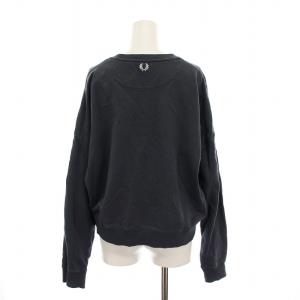 FRED PERRY スウェット トレーナー 長袖 UK10 ブルーグレー G1107/A96/1950/382 /YM