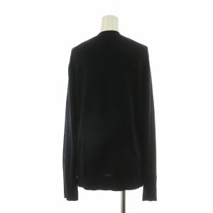 Theory ニット カットソー 長袖 クルーネック S ブラック 02-0301702-880-902 /NQ