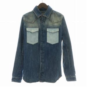 カバーオール デニムジャケット Gジャン ジージャン ウエスタン 46 インディゴ /BB