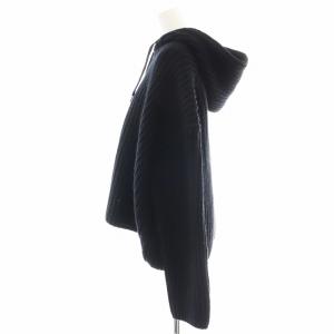 JUNYA WATANABE AD2024 ニット セーター フード ウール S ブラック JNｰN011