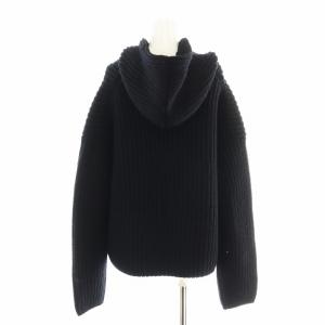 JUNYA WATANABE AD2024 ニット セーター フード ウール S ブラック JNｰN011