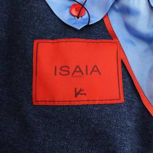 ISAIA CORTINA テーラードジャケット ネイビー C21GSI
