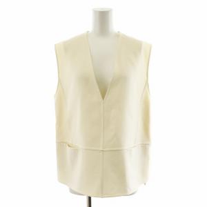 ウールケヌキジレ プルオーバー 36 ホワイト 6521-299-1103