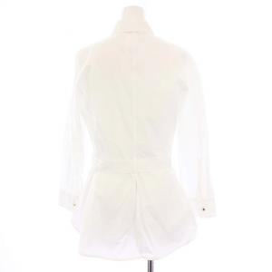 Max Mara シャツ ブラウス 長袖 リボン JP42 ホワイト 23111104326 /KH