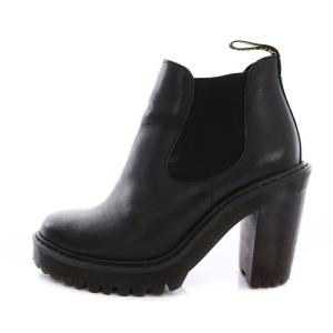 Dr.Martens HURSTON チェルシーブーツ サイドゴア レザー UK5 24cm 黒 /YM
