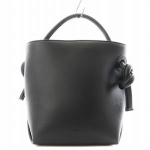 パティ ミニ PATTI MINI ハンドバッグ レザー 黒 ブラック