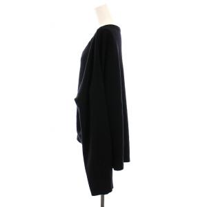 CHAOS シエラウールオーバーニット セーター 長袖 F 黒 CH006132ER /YM