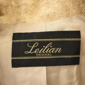 Leilian スーツ BOTTO GIUSEPPE 1606988 セットアップ プリーツ スカート ジャケット 13号 ベージュ