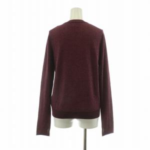 PAUL SMITH ニット カットソー 長袖 ラメ プルオーバー サムホール M パープル KRPPYW0910 /NQ