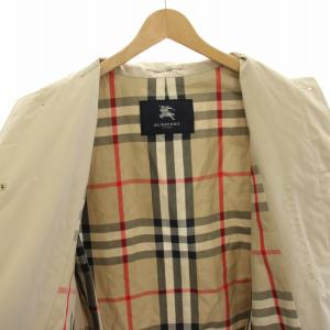 BURBERRY ステンカラーコート 裏地ノバチェック LL ベージュ A1A12-102-42
