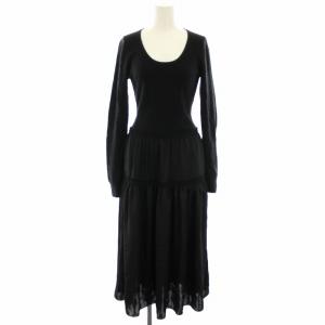 プロジェクト Project 23AW ウールシーンブレンド WOOL SHEEN BLEND ドッキングワンピース