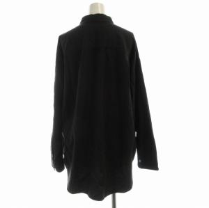 Plage 22SS シャツ ブラウス チュニック 長袖 黒 ブラック 22-050-922-7020-1-0