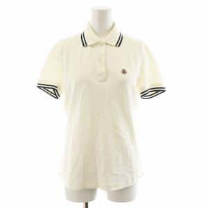 ポロシャツ 半袖 ロゴ S 白 ホワイト /AN40