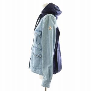 MONCLER RESINITE デニムジャケット 1 ブルー D10934500886