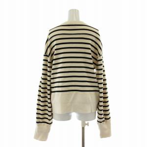 Shinzone BORDER CAPELIN CARDIGAN ボーダーケープリンカーディガン ニット 長袖 クルーネック