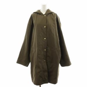 コート ロング丈 フード コットン XS カーキ 22SA1-OU010-74