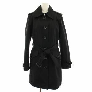 トレンチコート アウター ミドル ライナー付き XS 黒 ブラック 122101 /YT