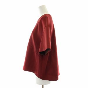 ADORE カットソー 半袖 クルーネック 無地 38 赤 レッド /BB