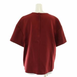 ADORE カットソー 半袖 クルーネック 無地 38 赤 レッド /BB