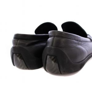 GUCCI グッチシマ ローファー モカシン レザー 7 ブラック 269985 /KH