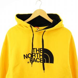 THE NORTH FACE 海外限定 プルオーバーパーカー フーディー XL 黄 S18M137