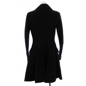 Jean Paul GAULTIER FEMME ロングコート フレア ダブル アウター 40 黒 ブラック /DK