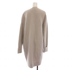 CYCLAS ロング カーディガン ニット 羽織 ミンクファー 長袖 XS ライトグレー 1-02-06-2007