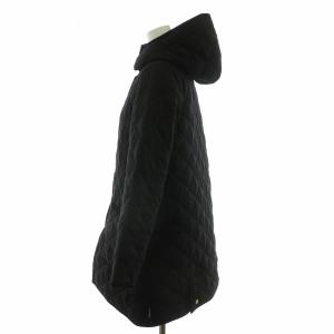 Traditional Weatherwear ARKLEY アークリー キルティングコート アウター フーディー ハーフ 34 ブラック L202APQCO0167G