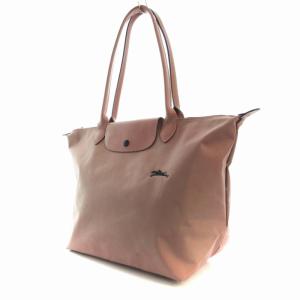 Longchamp ル プリアージュL トートバッグ ロゴ ピンク L1899619P44 /RO