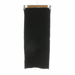JAMES PERSE タイトスカート リブ ニット ロング 0 ブラック 16-05-91-05301 /NQ