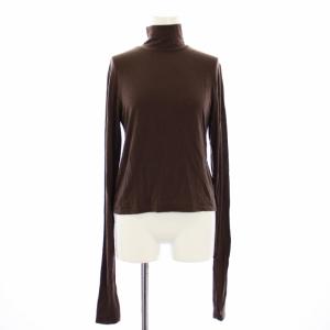 23AW ハイネックニット カットソー 長袖 F 茶 I23AW-CUT66 /TK