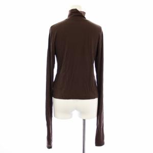 INSCRIRE 23AW ハイネックニット カットソー 長袖 F 茶 I23AW-CUT66 /TK