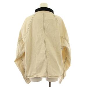 6 ROKU BEAUTY&YOUTH PAYDAY デニムジャケット F アイボリー PD13-CA-S-6UAS4