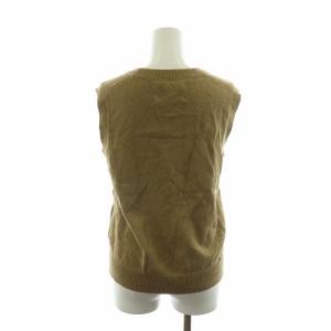 MHL. ベスト ジレ プルオーバー 2 ブラウン 595-7261500