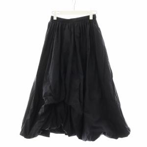 HANGING BALLOON SK フレアスカート ロング丈 1 黒 ブラック 512410820901-01