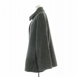 JOURNAL STANDARD relume 24AW 尾州ウールスーパー100Aラインコート 36 グレー 24020462701040