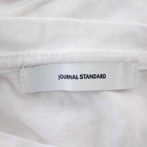JOURNAL STANDARD 23AW シアーカットソー Tシャツ 長袖 23-070-400-3150 ロンT F 白 ホワイト