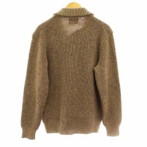 LANVIN PARIS ニットカーディガン ニットジャケット ショールカラー 長袖 フェイクレイヤード モヘヤ ウール混