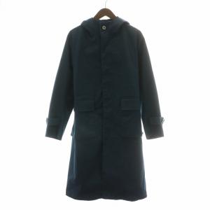 オーバーサイズボンディングフードコート アウター ロング丈 1 紺 ネイビー 408358002 /BB