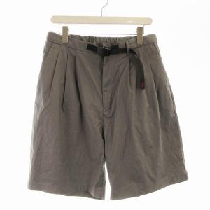 ハーフパンツ クライミング ベルト ロゴ グレー GMP21S1838 /EE