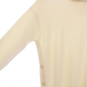 Loro Piana ベビーカシミヤ ニット カットソー 42 アイボリー